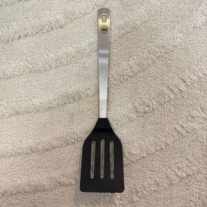 AMCO Nylon Slotted Spatula Rust Proof 18/8 Stainless #8071